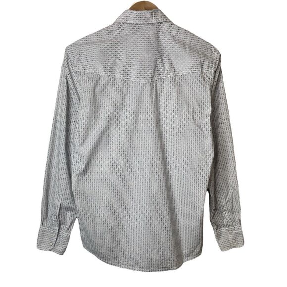 Wrangler 20X Competition Advance Comfort Mens Medium Snap Button Western Shirt - Picture 7 of 12
